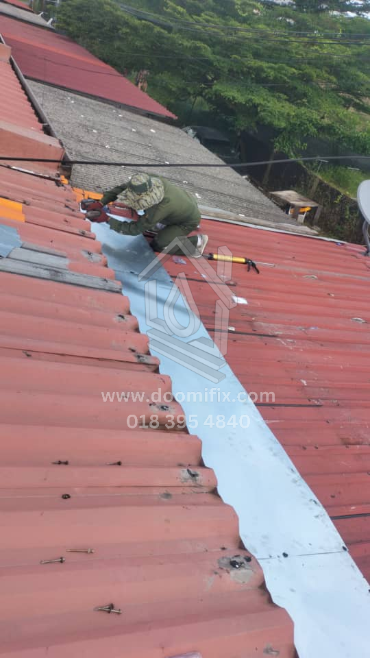 Roofing dan Waterproofing Area Dungun dan Kerteh: Alhamdulillah..Siap Hari Ini!