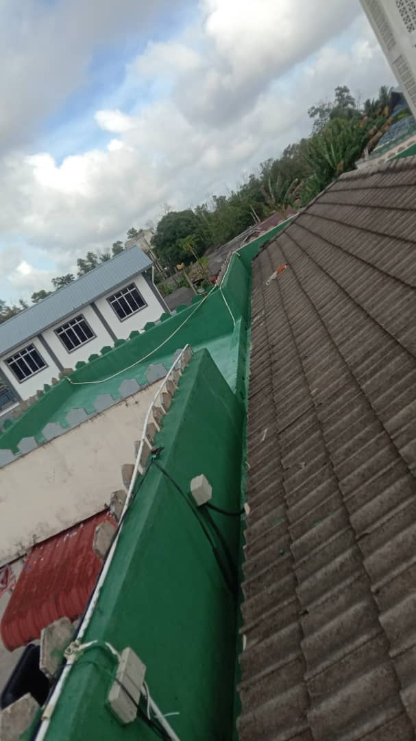 Misi Waterproofing di Masjid Binjai, Kemaman.