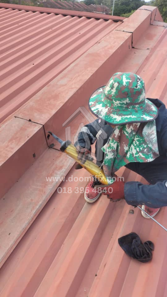 Roofing dan Waterproofing Area Dungun dan Kerteh: Alhamdulillah..Siap Hari Ini!