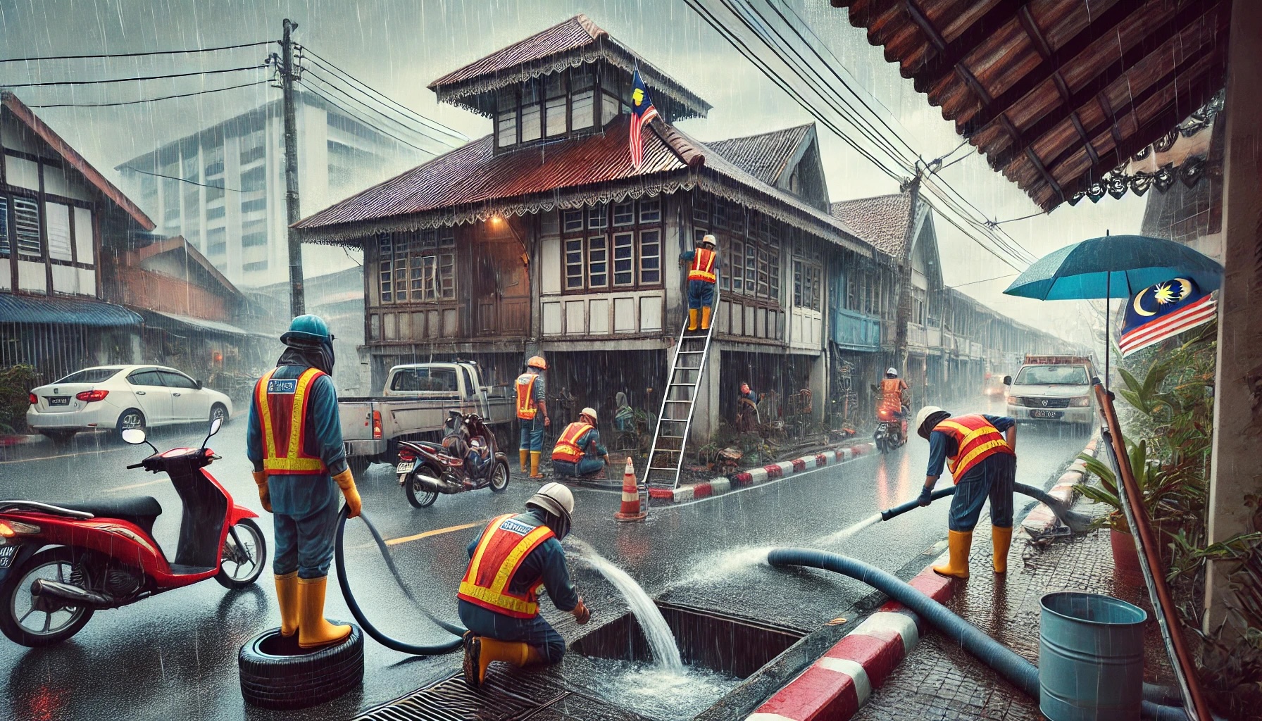 Image for Macam mana keadaan rumah sekarang? Hujan-hujan ni.. ada bocor?