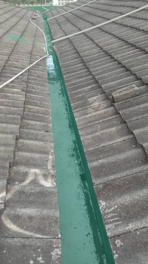 Misi Waterproofing di Masjid Binjai, Kemaman.