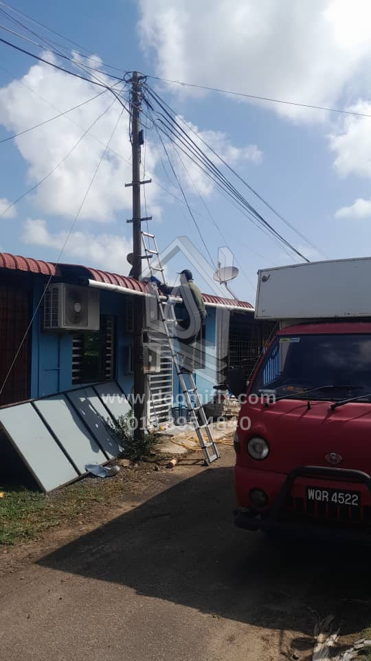 Roofing dan Waterproofing Area Dungun dan Kerteh: Alhamdulillah..Siap Hari Ini!
