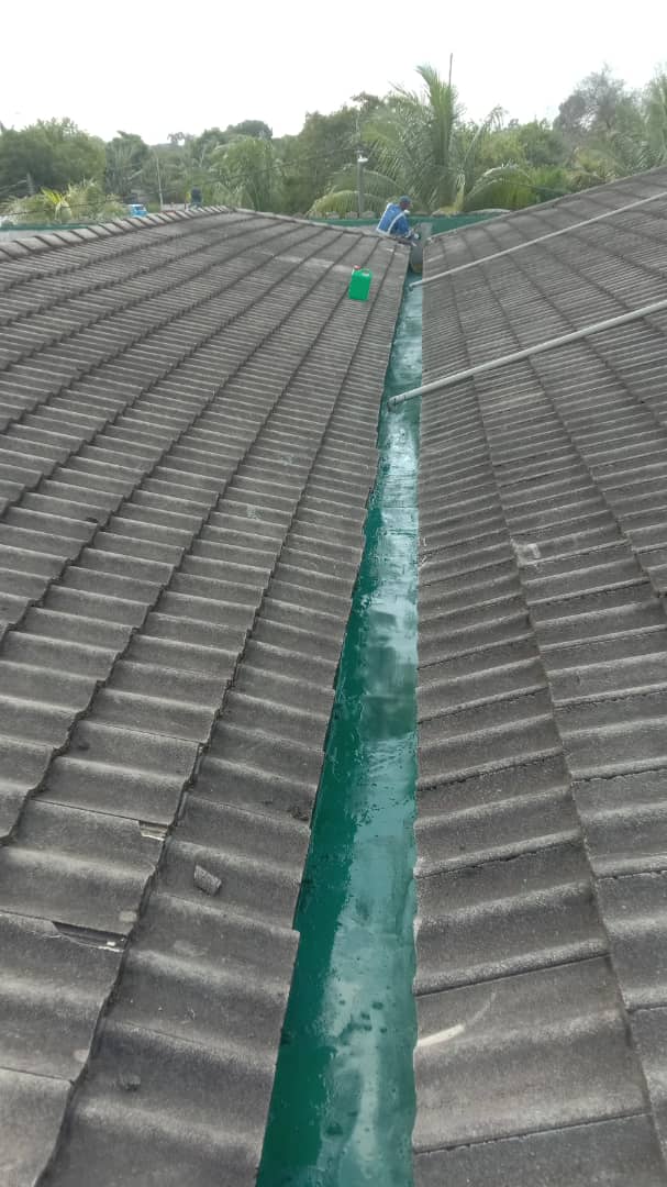 Misi Waterproofing di Masjid Binjai, Kemaman.