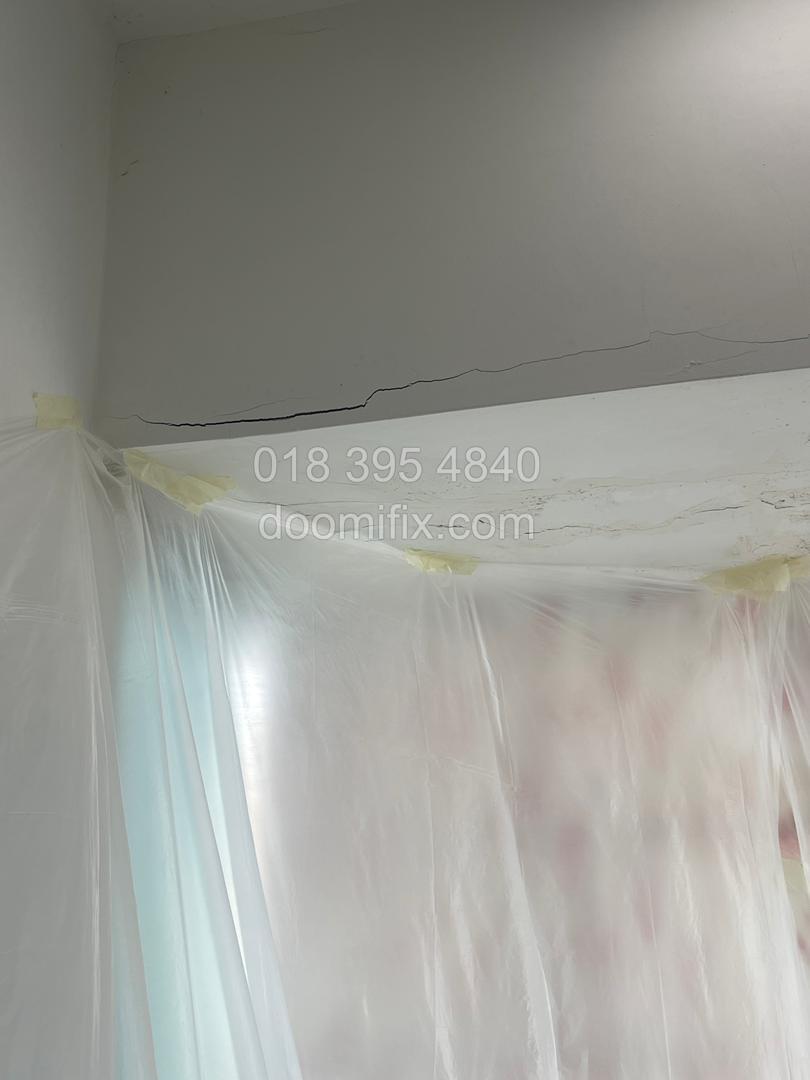 Penyelesaian Kebocoran & Waterproofing Slab Rectification Work