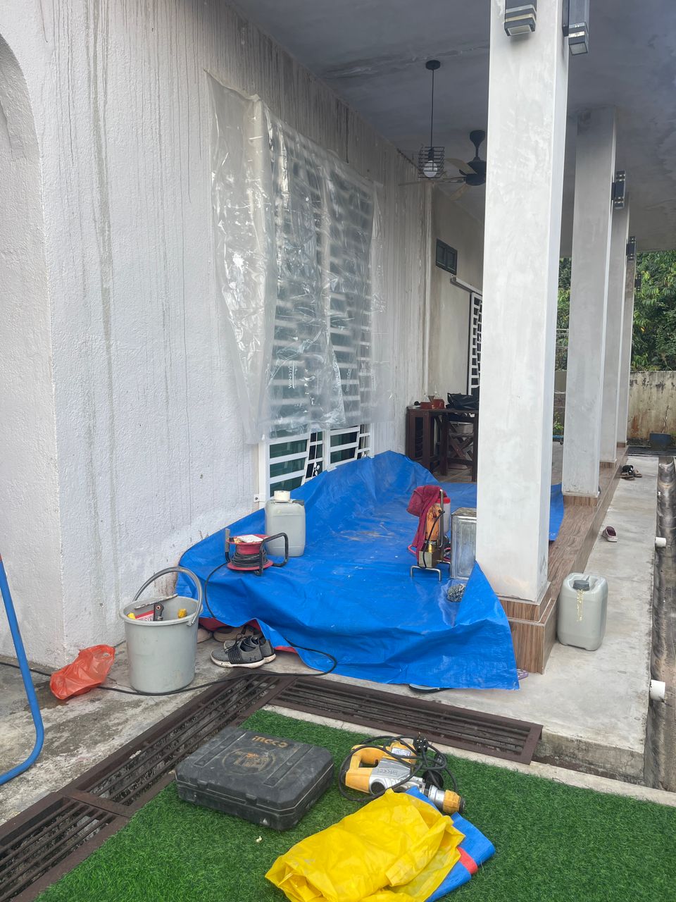 Structural Repair Work dengan PU Injection