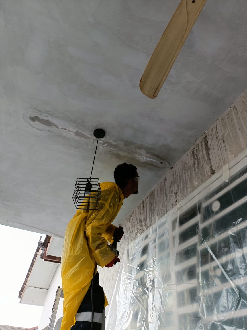 Structural Repair Work dengan PU Injection