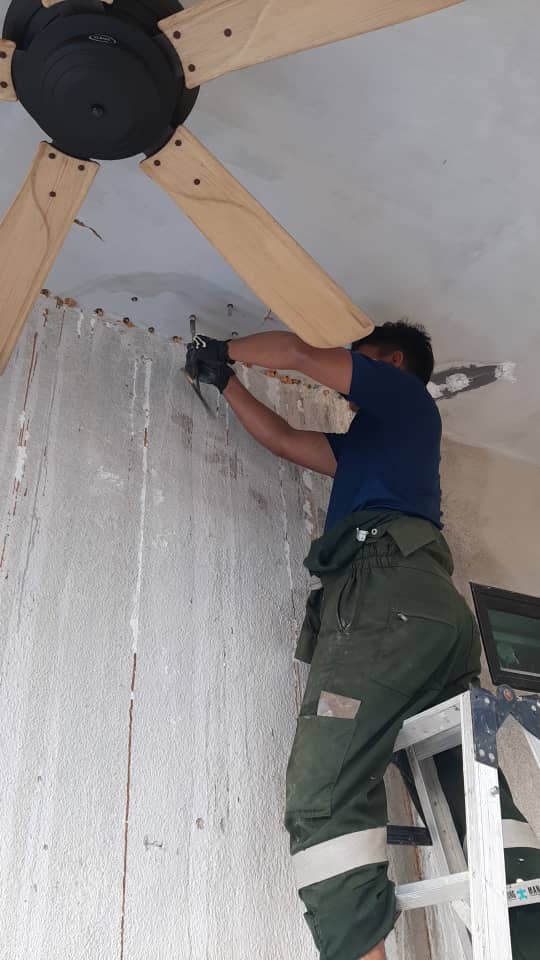 Structural Repair Work dengan PU Injection